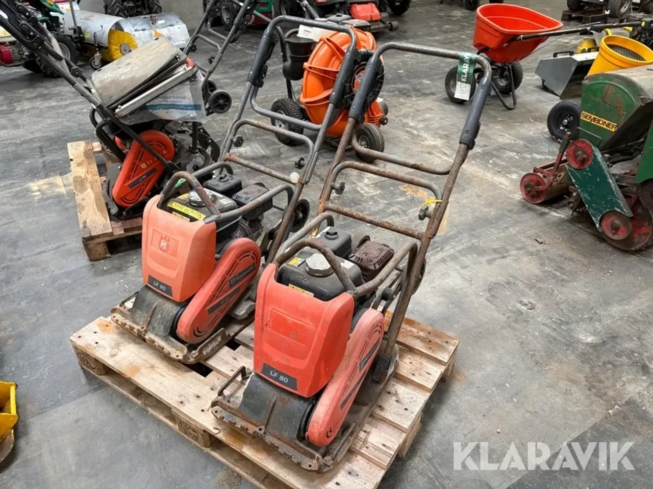 Billede 1 - Pladevibrator Husqvarna LF 80 - 2 styk