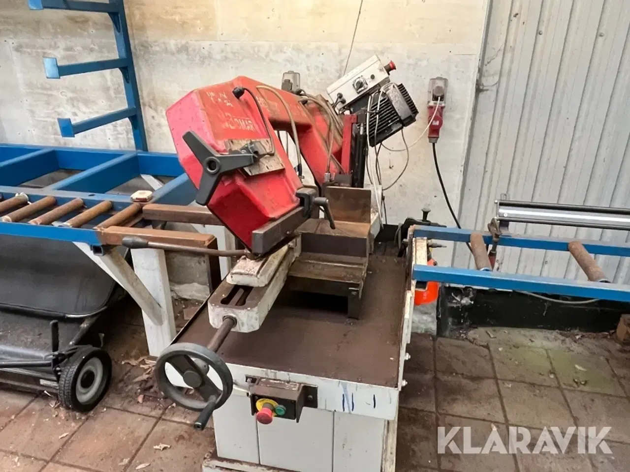 Billede 3 - Båndsav ERGONOMA 275.230 DG halv automatisk