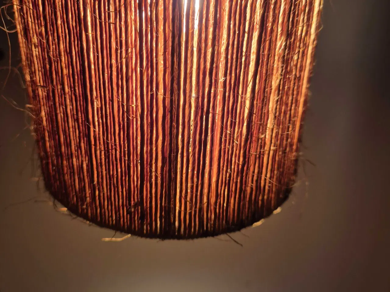 Billede 6 - Cylinderformet retropendel i hampesnor