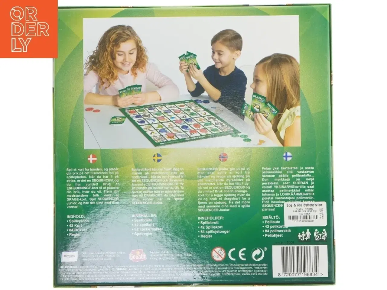 Billede 2 - Sequence Junior brætspil fra Goliath (str. 27x27 cm)