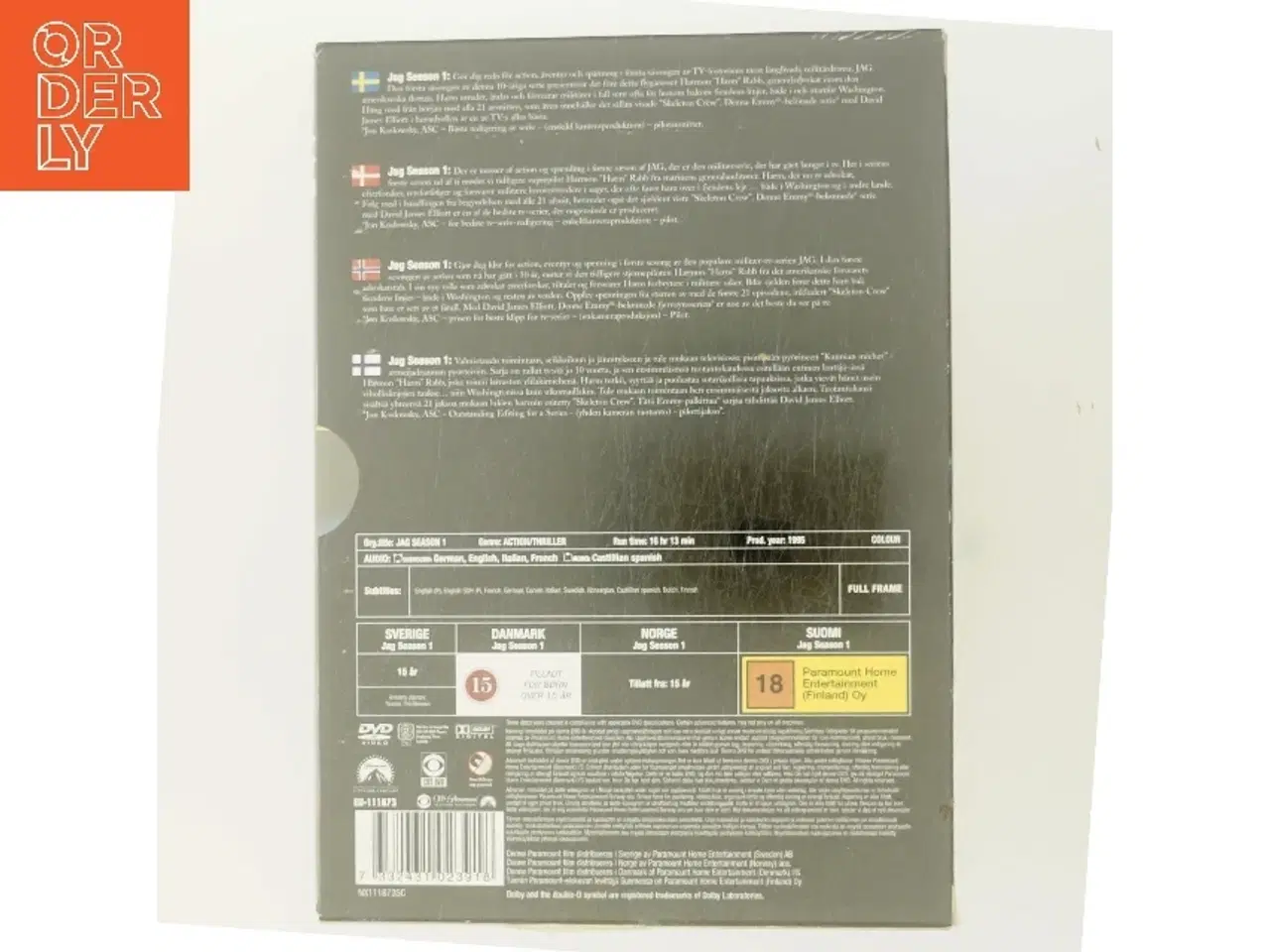 Billede 3 - JAG: Judge Advocate General - The Complete First Season med David James Elliott (DVD)