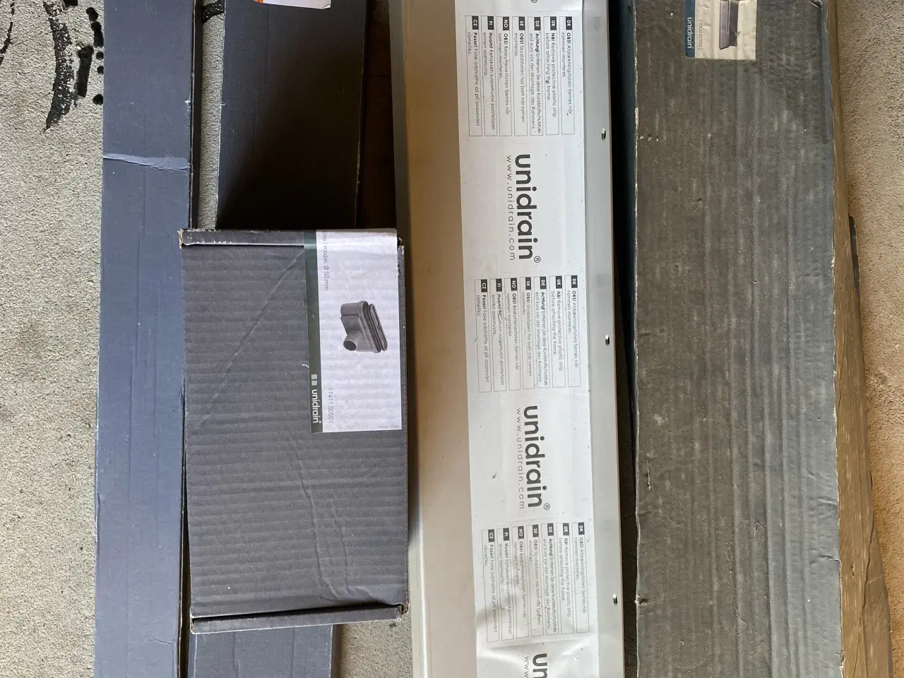 Billede 1 - Unidrain 1002/0700 komplet sæt 