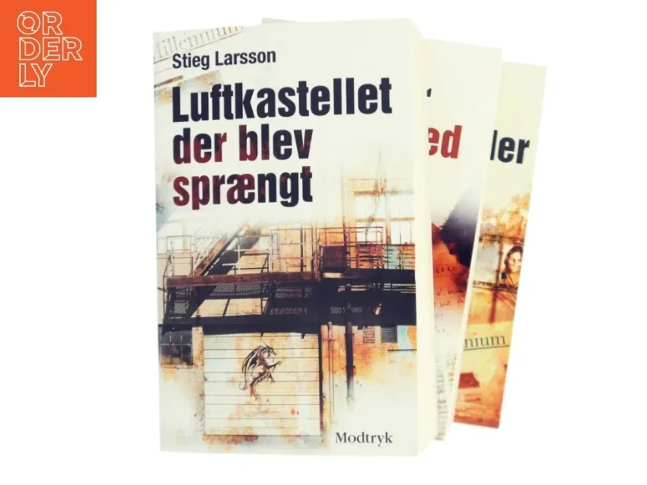 Billede 1 - Luftkastellet Der Blev Spraengt (af Stieg Larsson) [Imported] [Paperback] (Danish) (Millennium, 3. Bind) af Stieg Larsson (Bog)