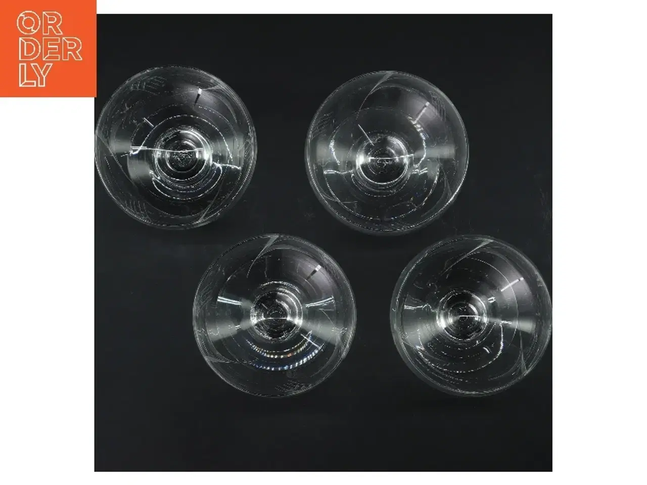 Billede 3 - Bygholm 4 champagneglas (str. 4 stk Ø 9 cm længde 9 cm)