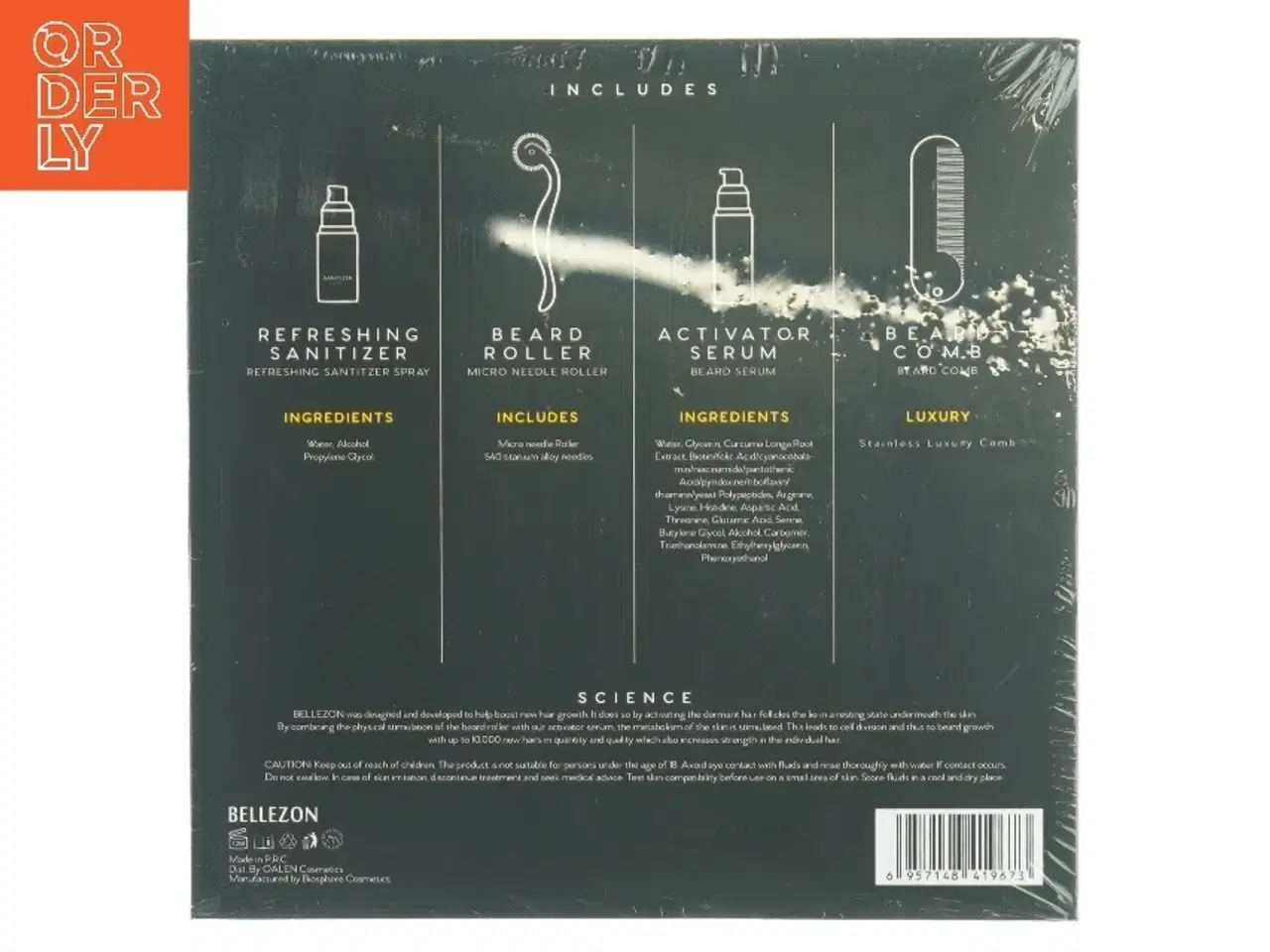 Billede 2 - Beard Grwth kit (str. 22 x 22 x 5cm)