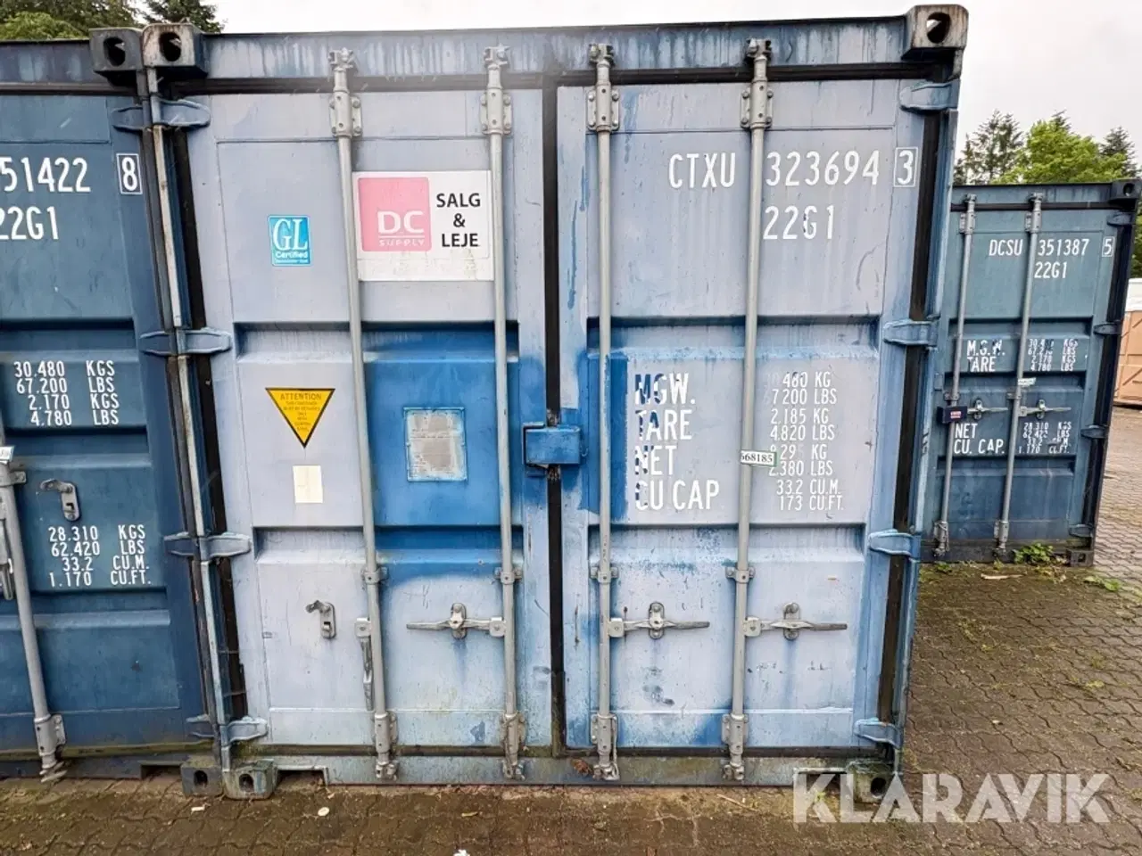 Billede 2 - Container  20 fods  1 styk
