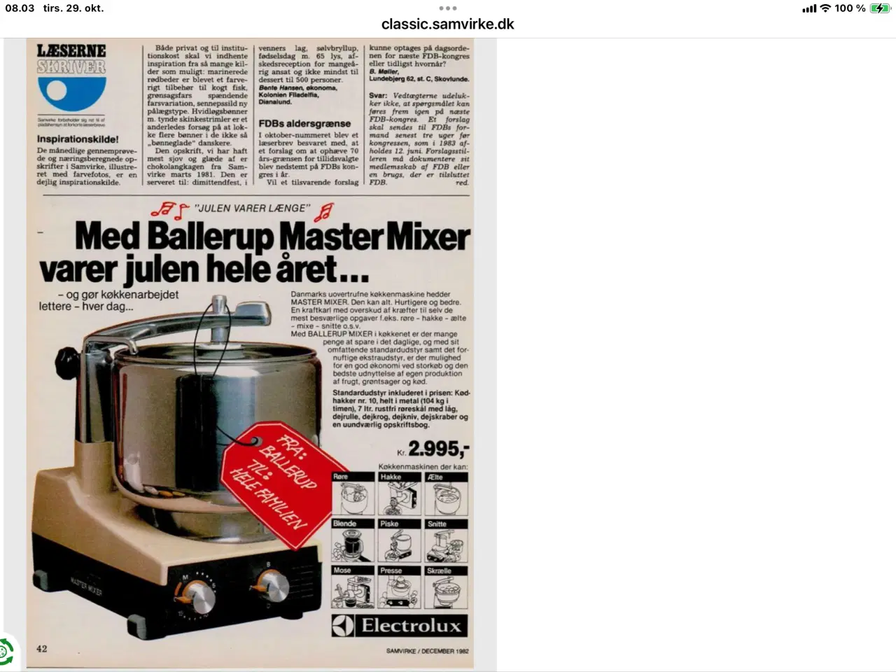 Billede 4 - Ballerup master mixer