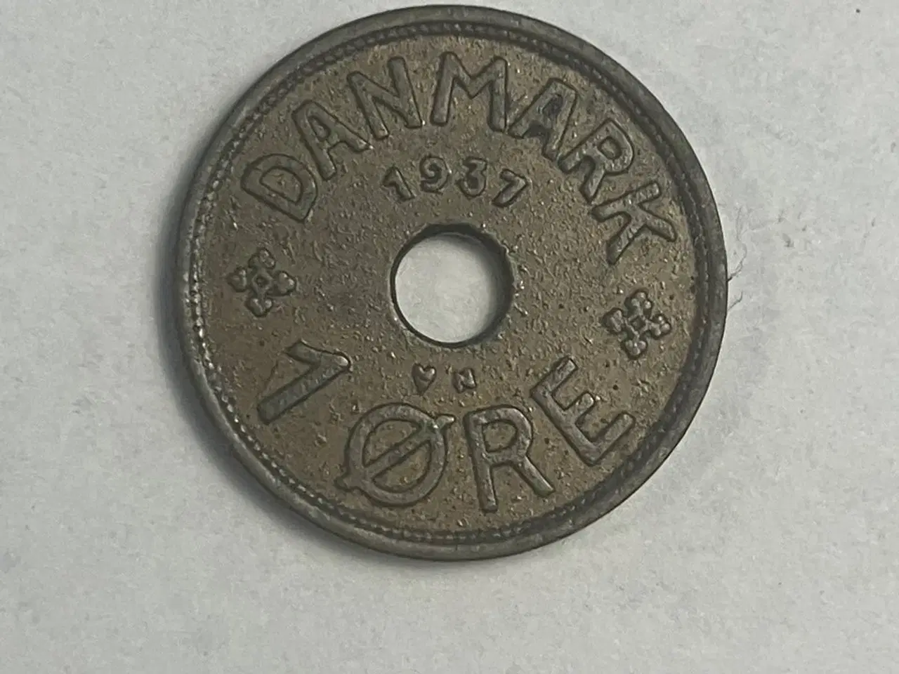 Billede 1 - 1 Øre 1937 Danmark