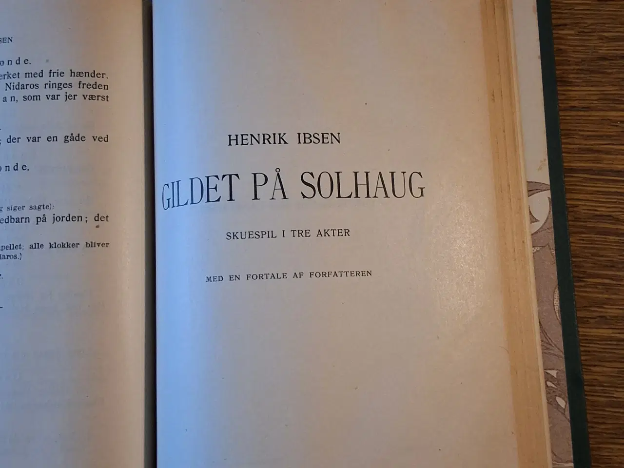 Billede 3 - KONGS-EMNERNE & GILDET PAA SOLHAUG, Henrik Ibsen