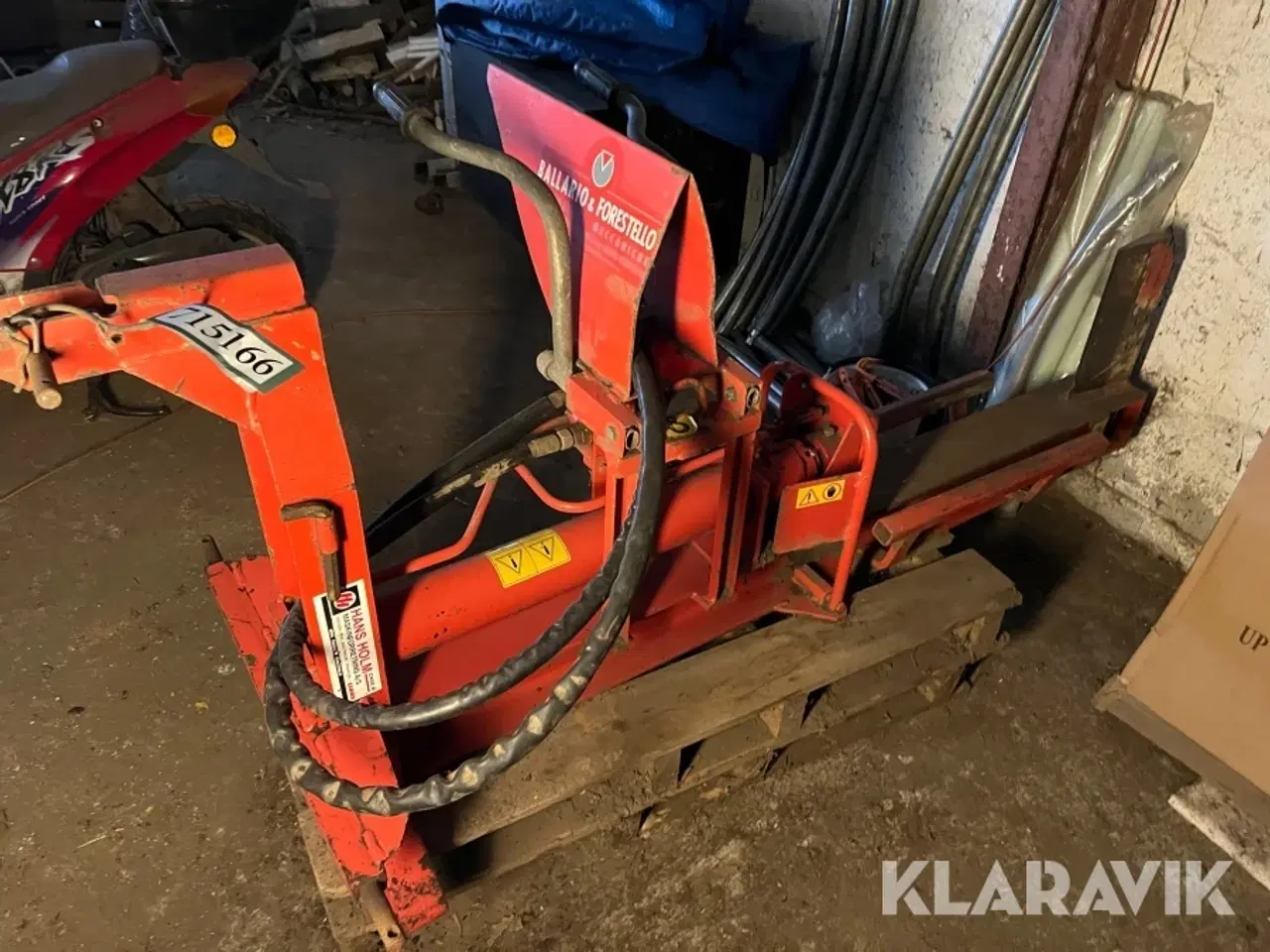 Billede 2 - Brændekløver Ballario&forestello hydraulik