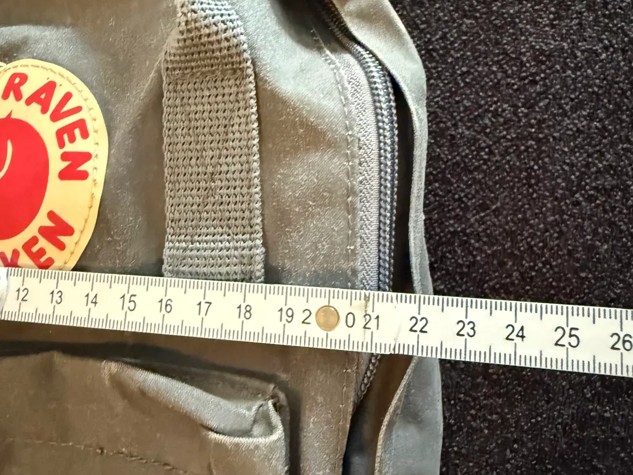 Billede 13 - Fin Army grøn Fjallraven mini rygsæk