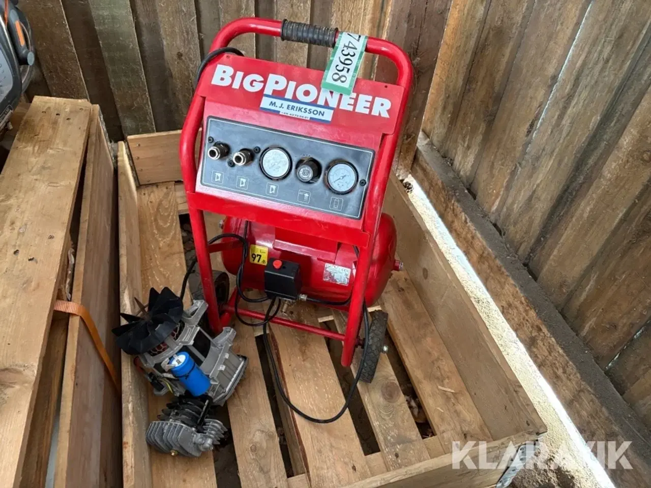 Billede 1 - Kompressor Fini Big pioneer