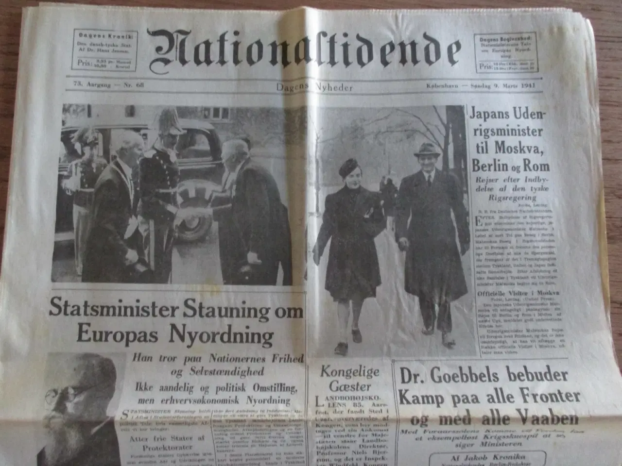 Billede 6 - Danmarks befrielse 1945. Aviser - flere.