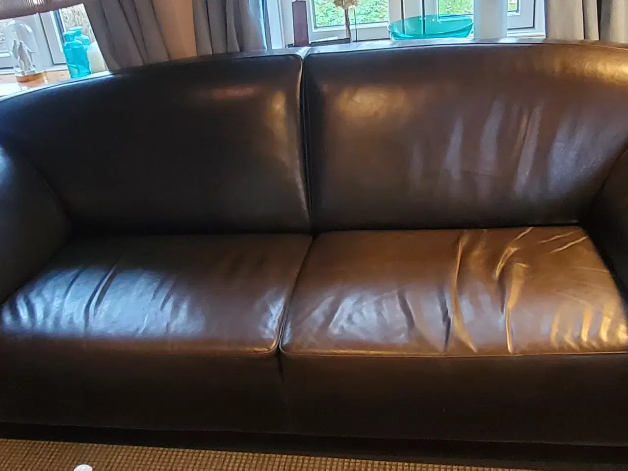 Billede 2 - 2+3 personers lædersofaer