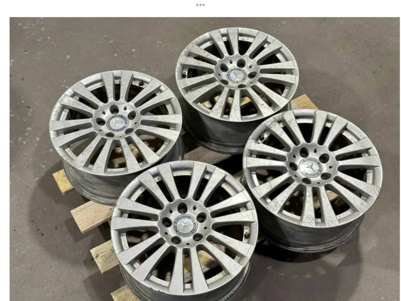 Billede 1 - Mercedes Fælge E Klass 2003-2009