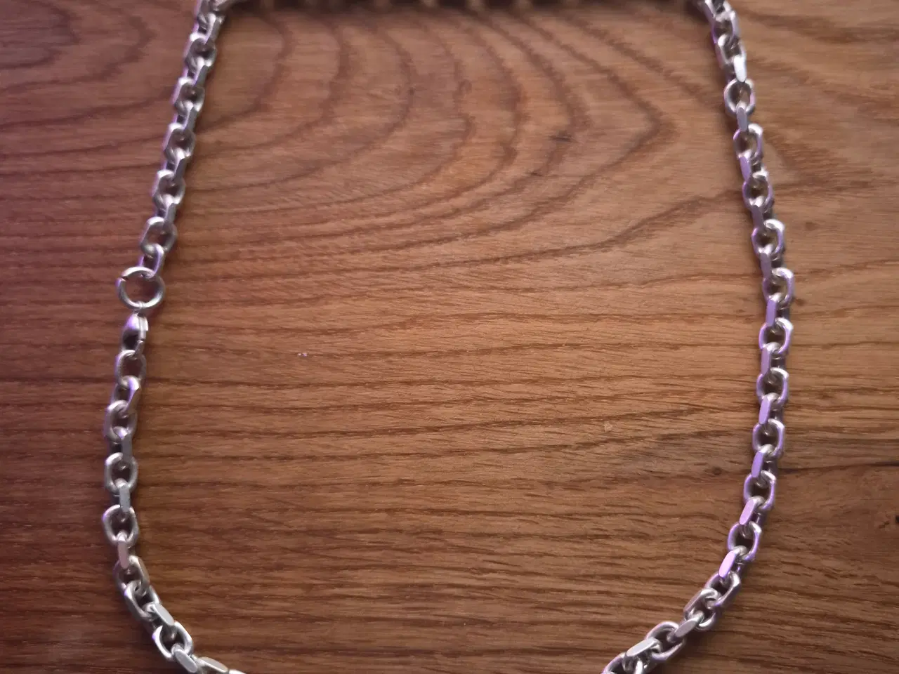 Billede 1 - Ankerkæde I 925 mærket sølv 