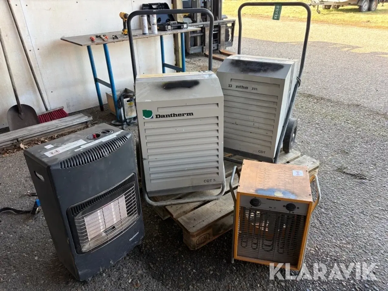 Billede 1 - Affugtere, varmeblæser og gasovn