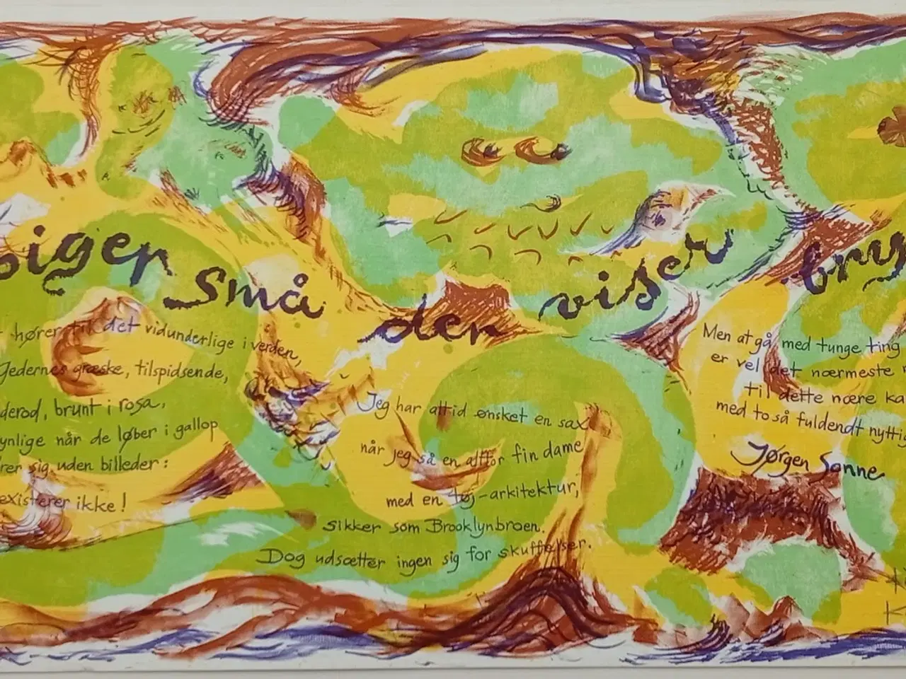 Billede 2 - Originale Farve Litografier