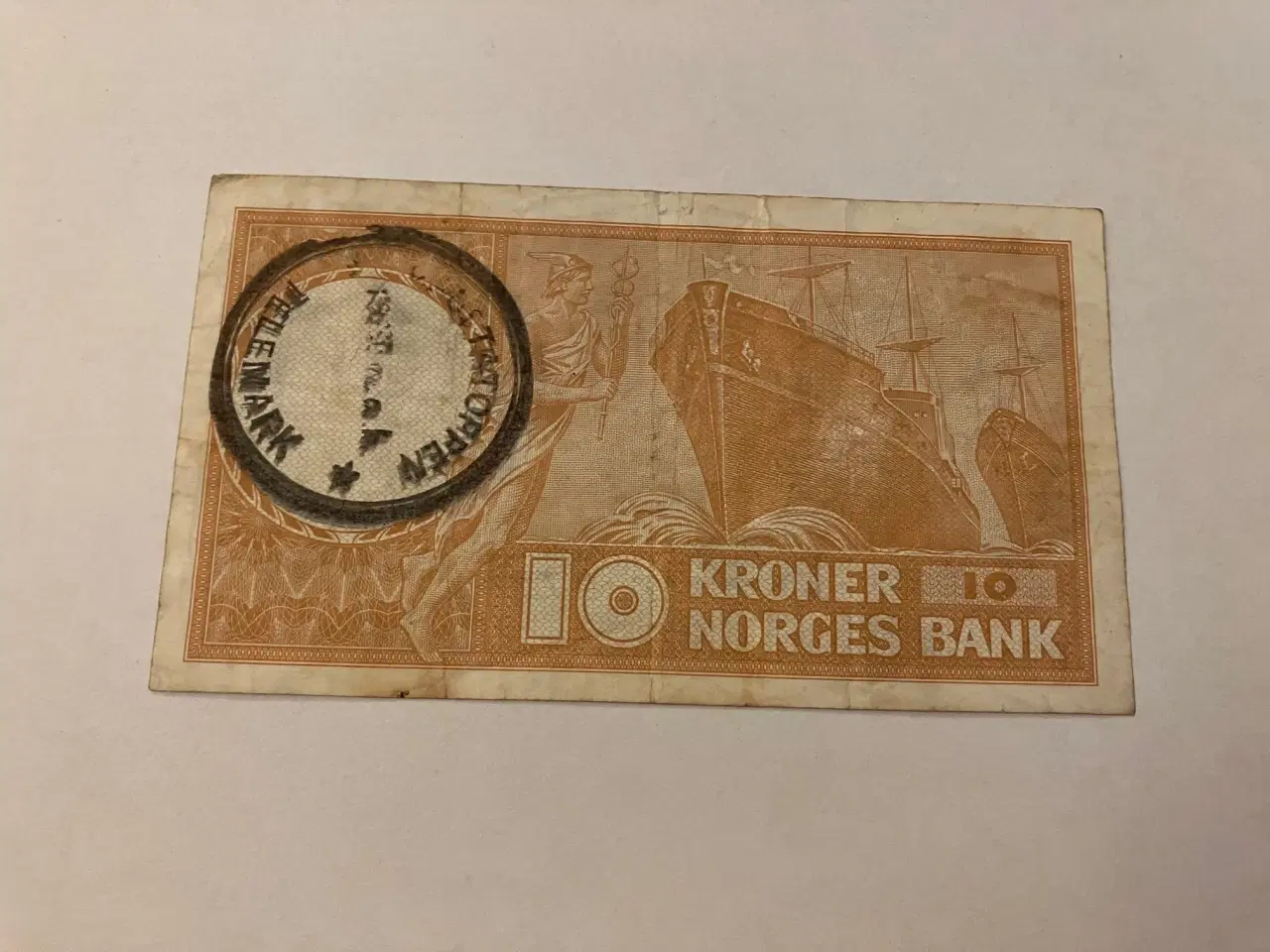 Billede 2 - 10 Kroner Norge 1971