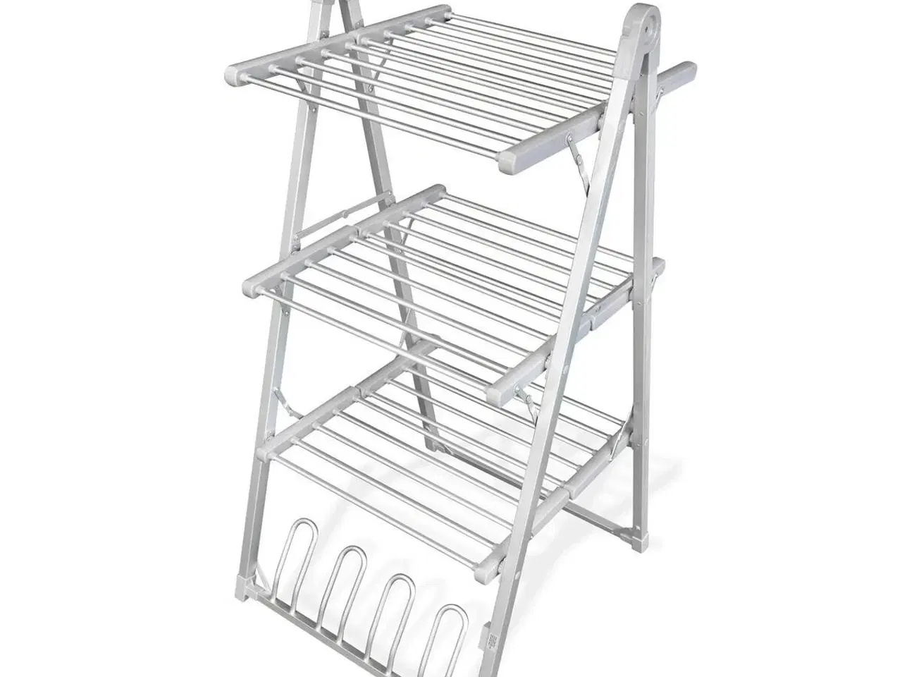 Billede 6 - Verayer sammenklappeligt elektrisk tørrestativ - 30 stænger