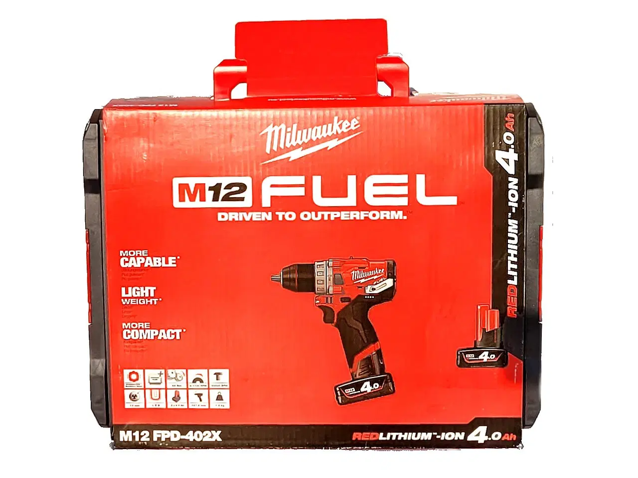 Billede 1 - Slagboremaskine Milwaukee M12 FPD-402X