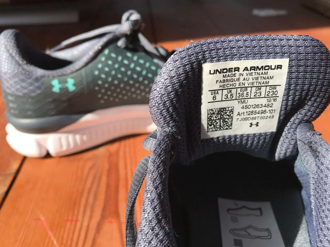 Billede 2 - Joggingsko Ubrugte fra Under Armour 36,5