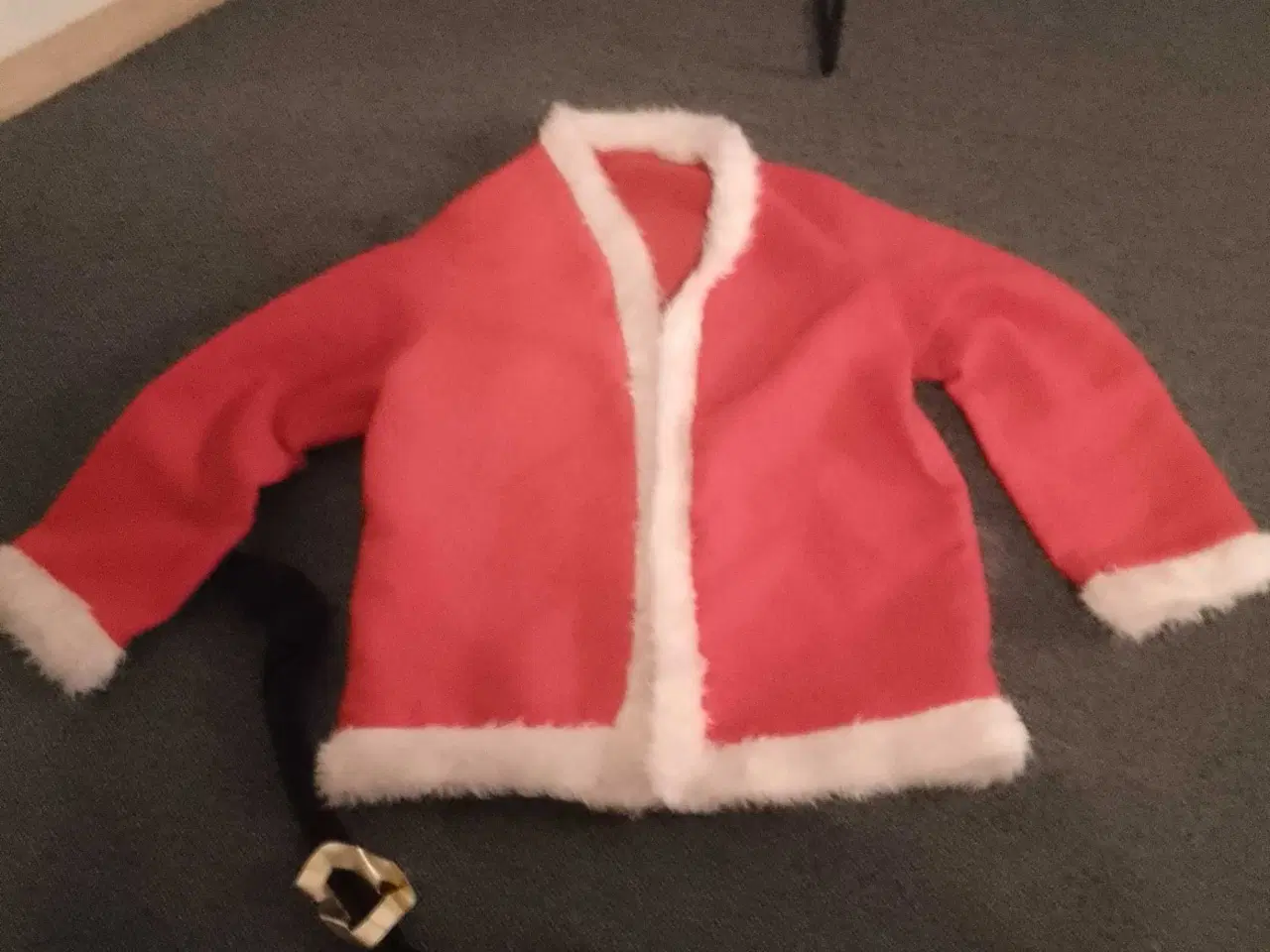 Billede 1 - Julemands jakke kostume og bælte