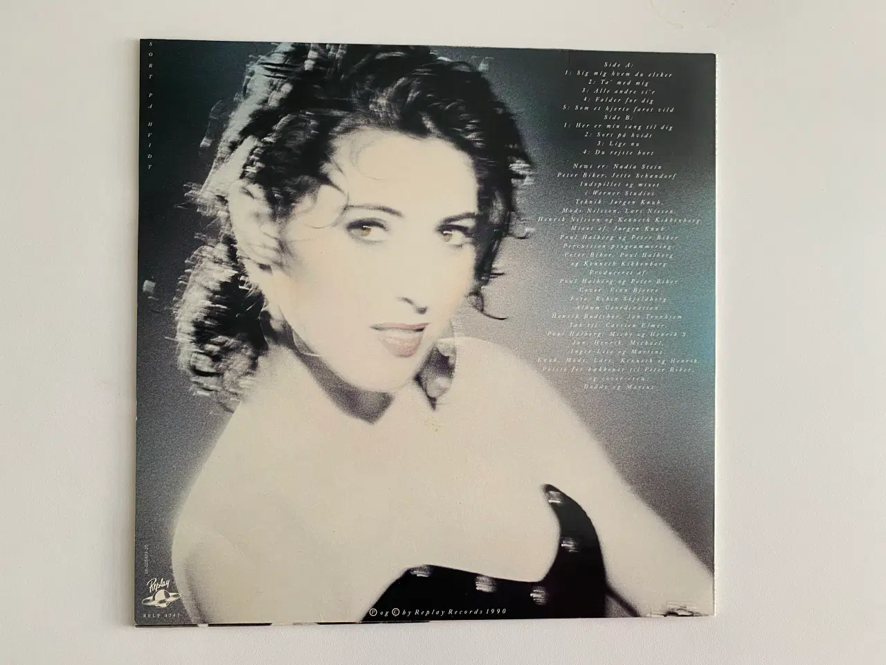 Billede 1 - LP. News ‎– Sort På Hvidt