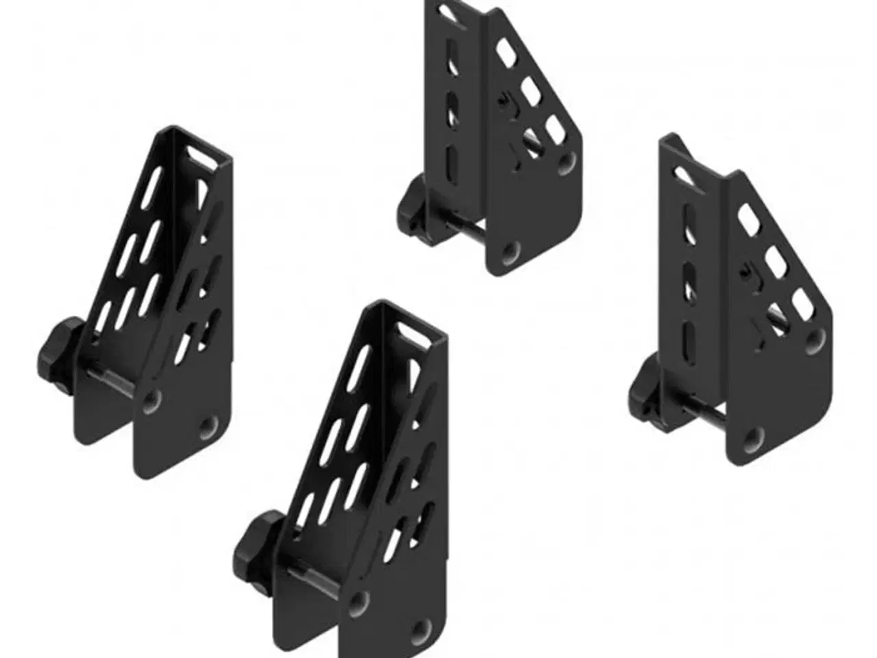 Billede 1 - Laststop sæt 10 cm til 30X20 Stålbøjler - 4 stk.