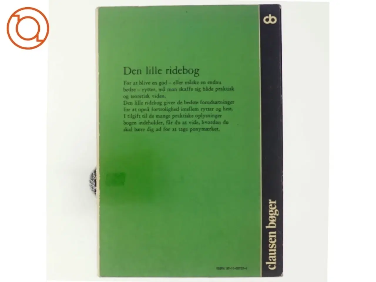 Billede 3 - den lille ridebog