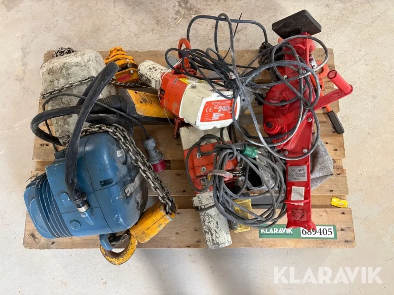 Billede 4 - Taljer, donkraft og hejseværk Demag