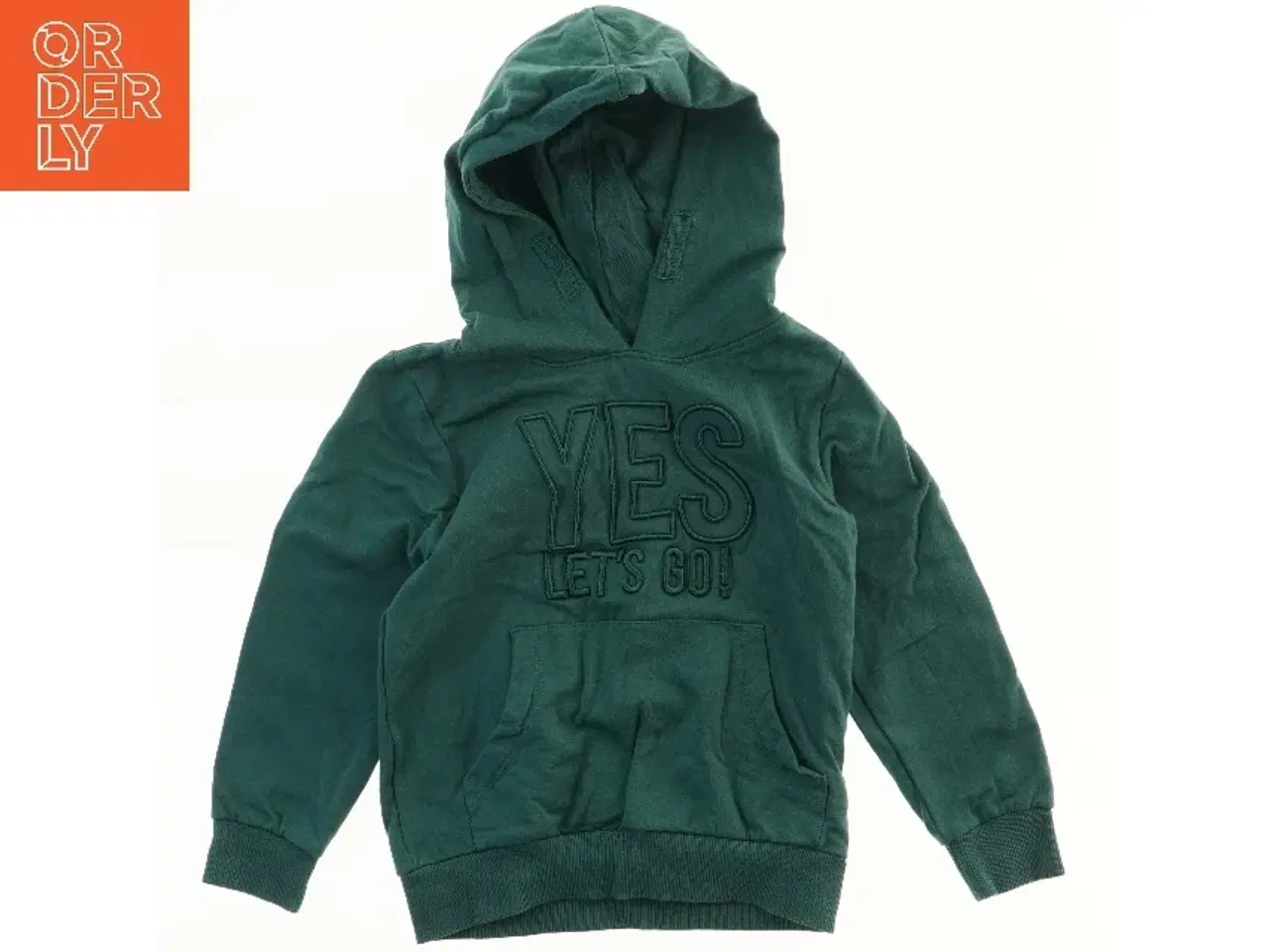 Billede 1 - Grøn hættetrøje fra Name It (str. 104)