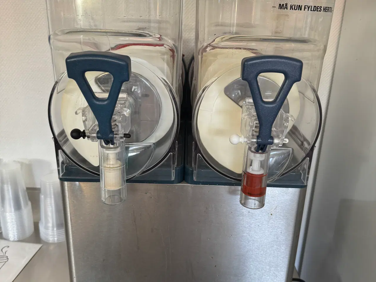 Billede 1 - Scoop slushice maskine dobbeltfag