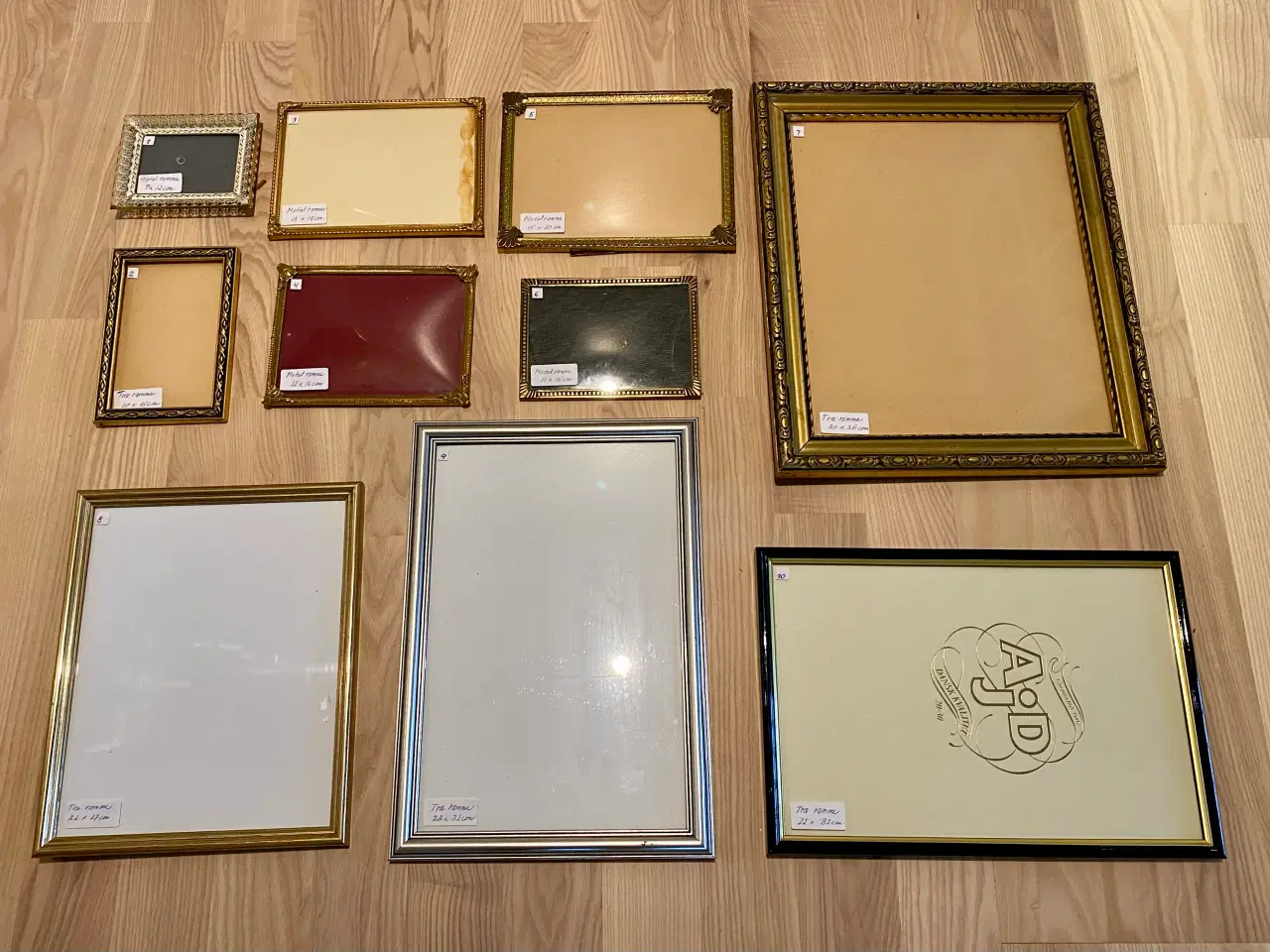 Billede 1 - Gamle fotorammer