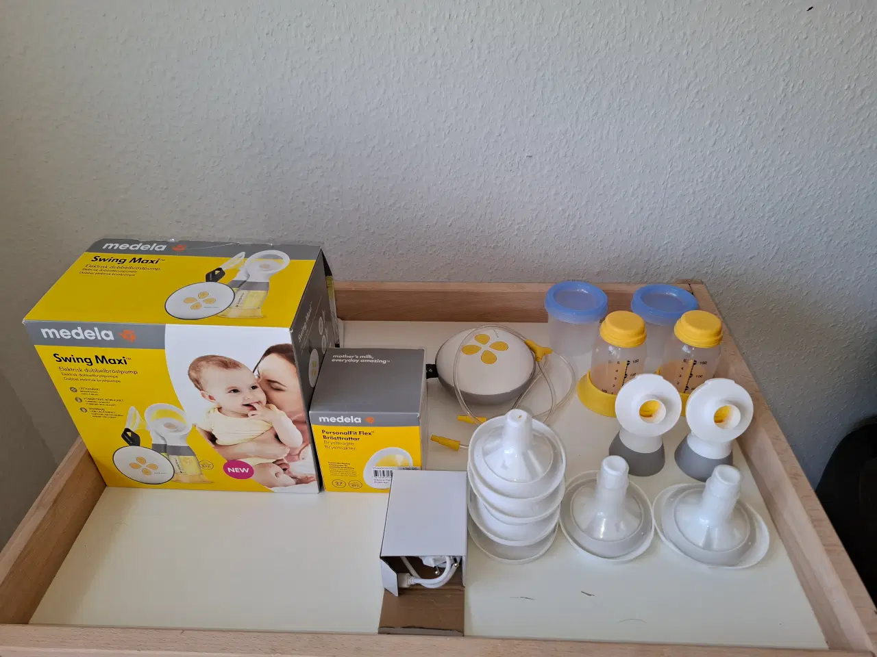 Billede 3 - Medela Swing Maxi Elektrisk Brystpumpe 