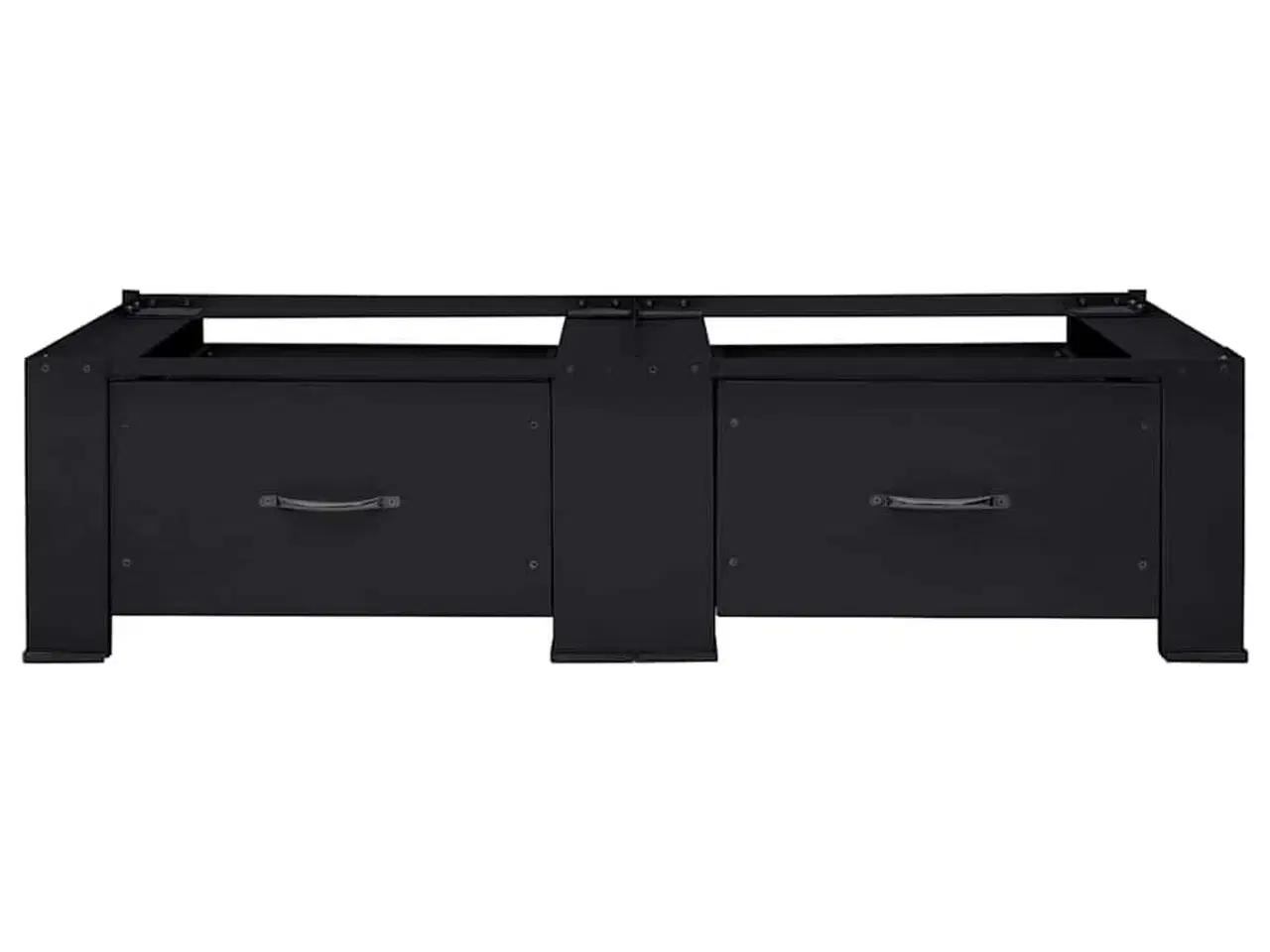 Billede 4 - Vaskemaskine Pedestal 2 stk Sort 64 x 55 x 32.5 cm Stål