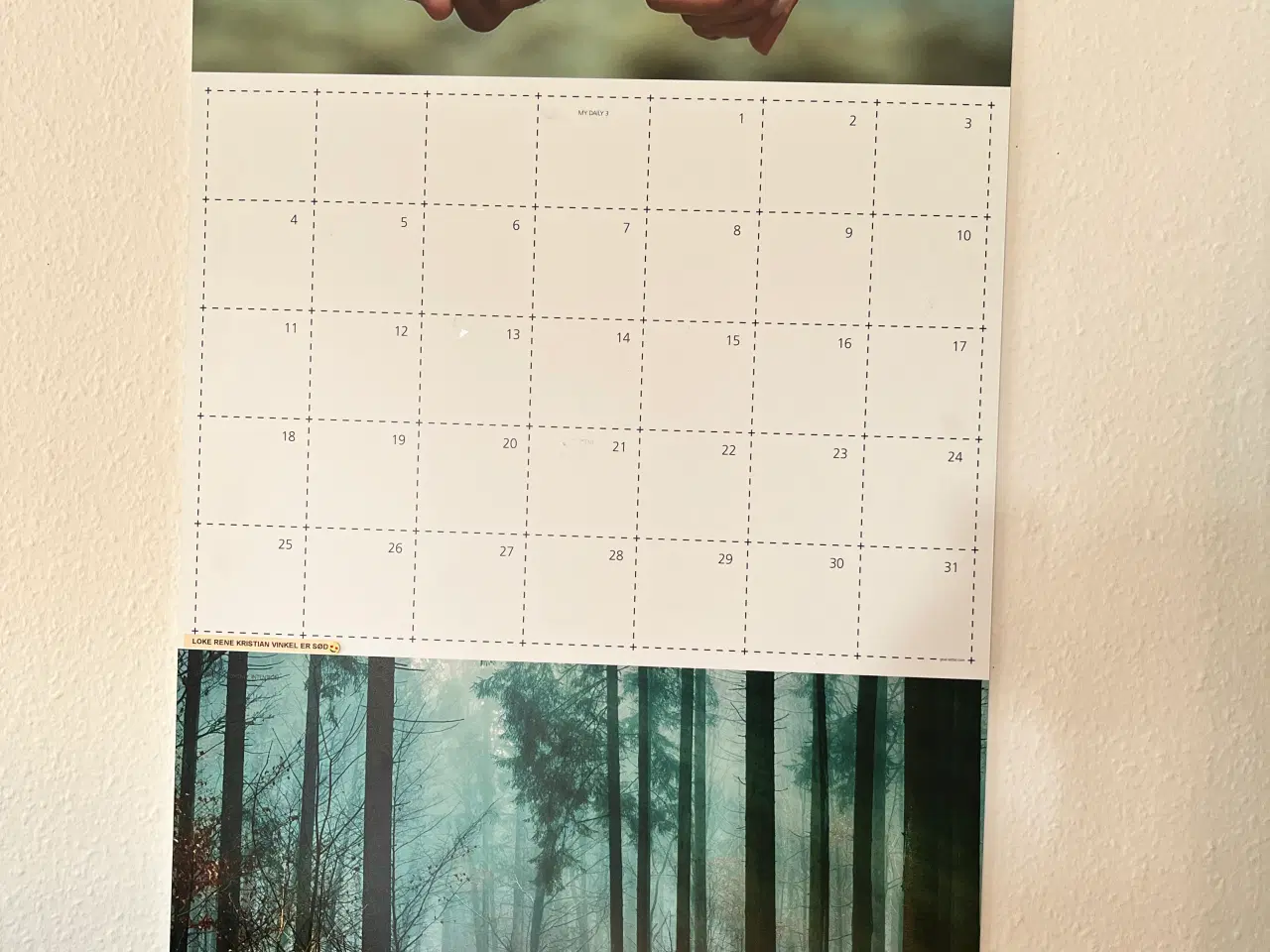 Billede 1 - Evighedens kalender fra goldsetter.dk 