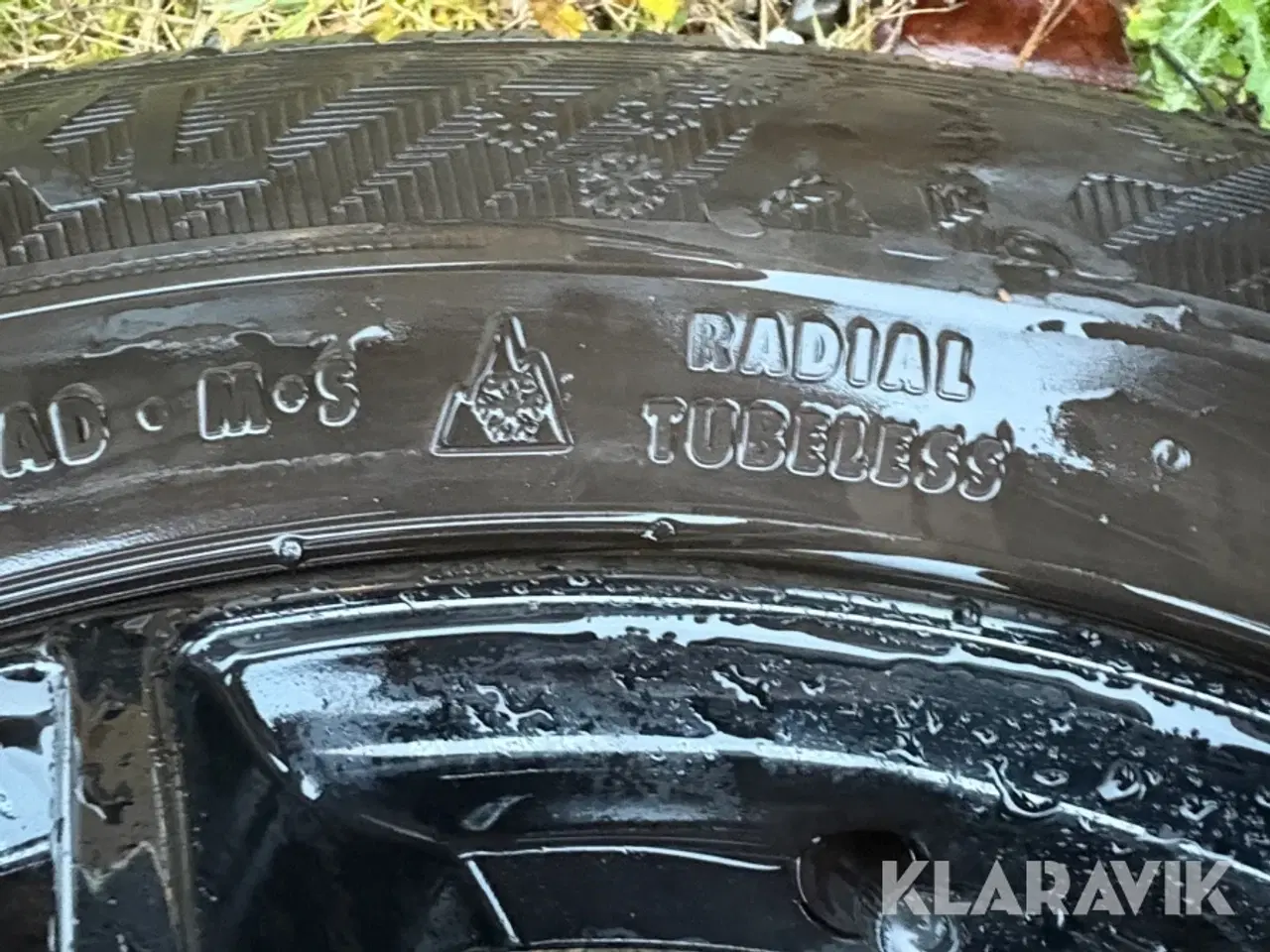 Billede 4 - Alufælge med dæk Rial / Gislaved
