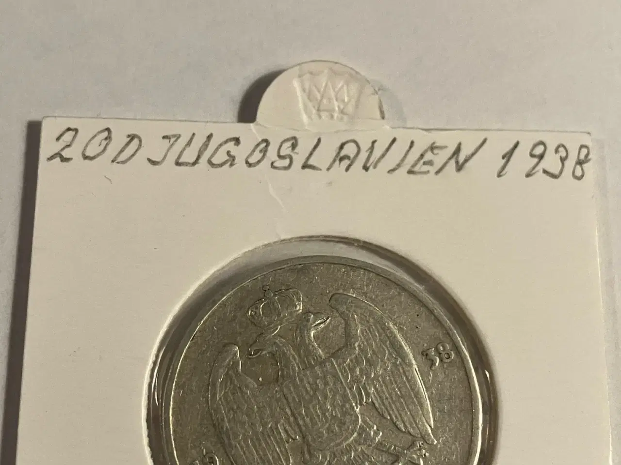 Billede 1 - 20 Dinara Yugoslavia 1938