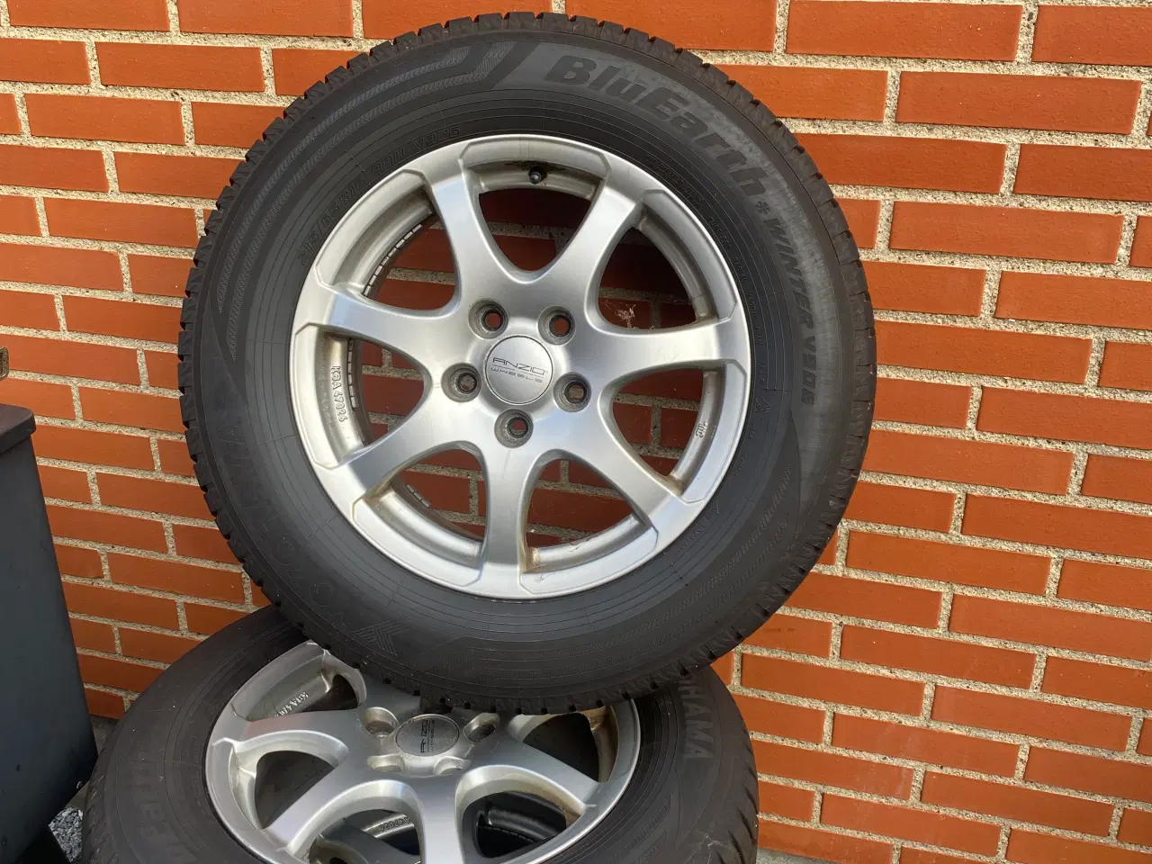 Billede 3 - 4 originale Ali fælge m vinterdæk