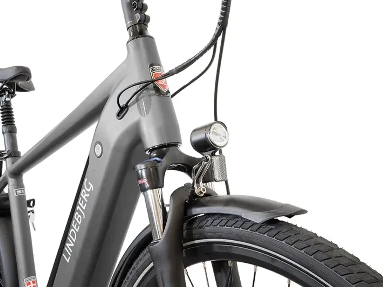 Billede 3 - Lindebjerg 28'' Elcykel Center Royal MAX H - Stone grey