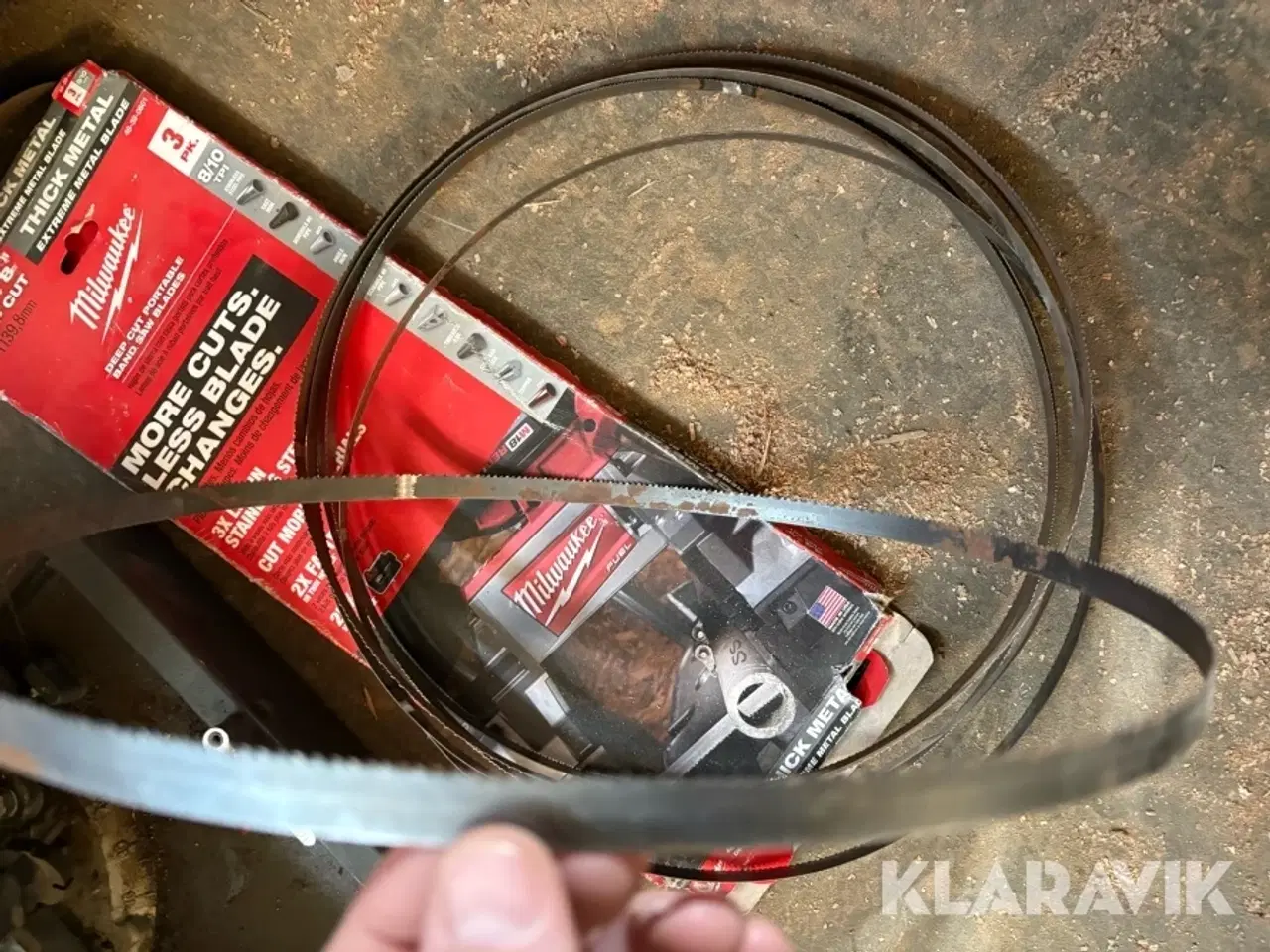 Billede 11 - Båndsav Kama AD105S inklusive ekstra klinger
