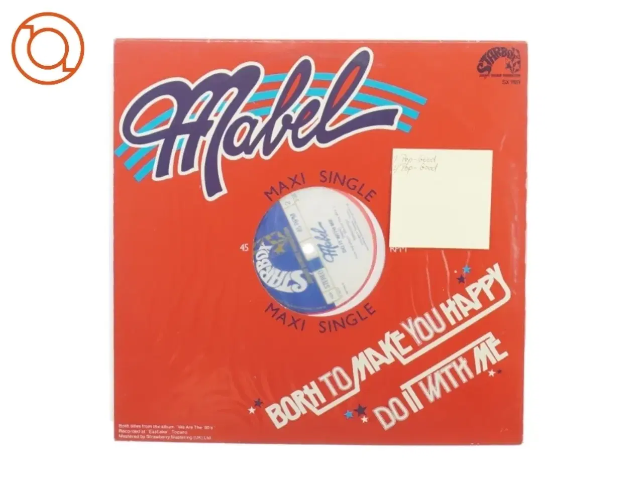 Billede 1 - Mabel - Born to make you happy. Do it with me (LP) fra Starbox (str. 30 cm)
