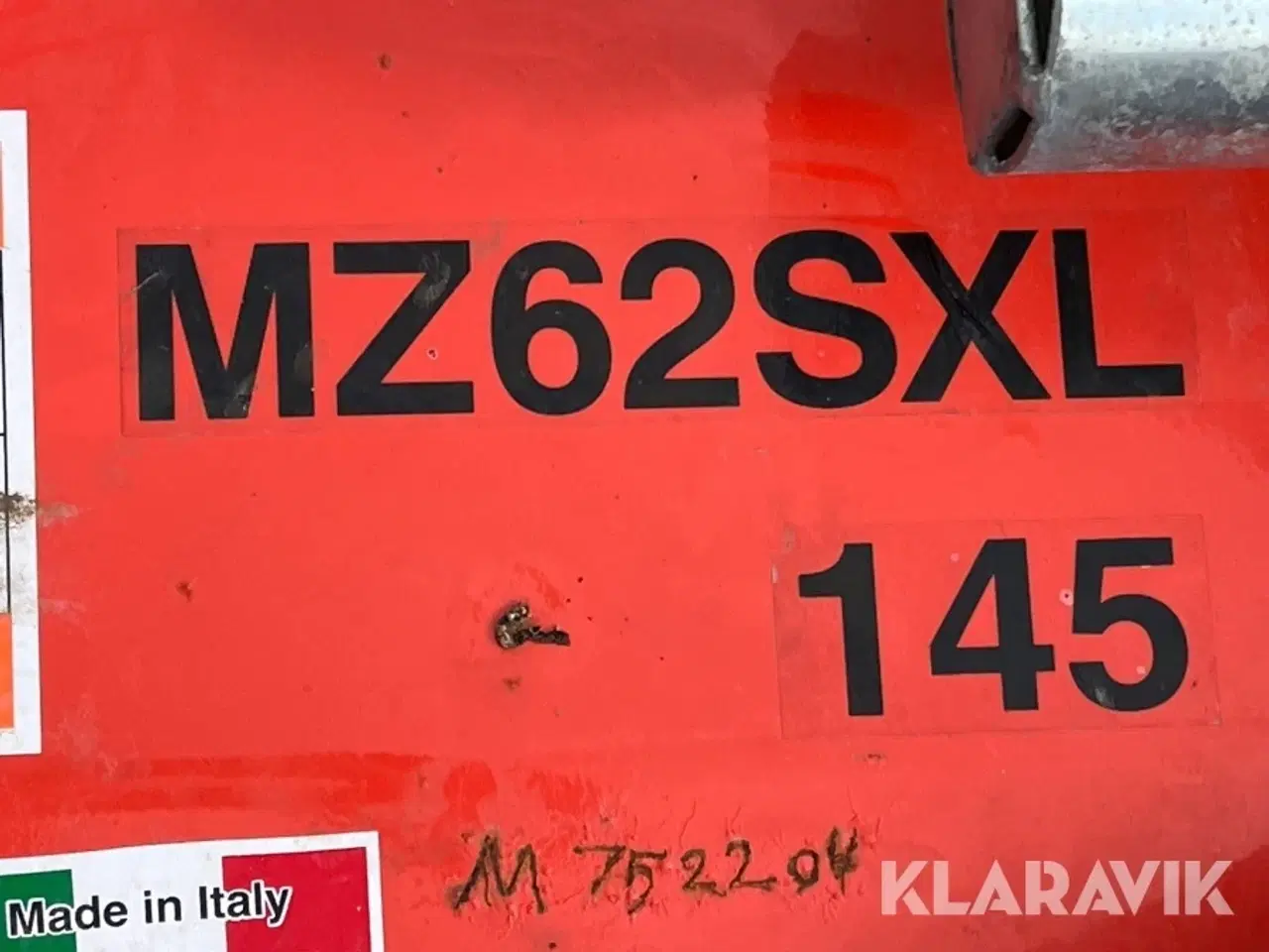 Billede 6 - Stennedlægnings fræser MURATORI MZ62SXL 145