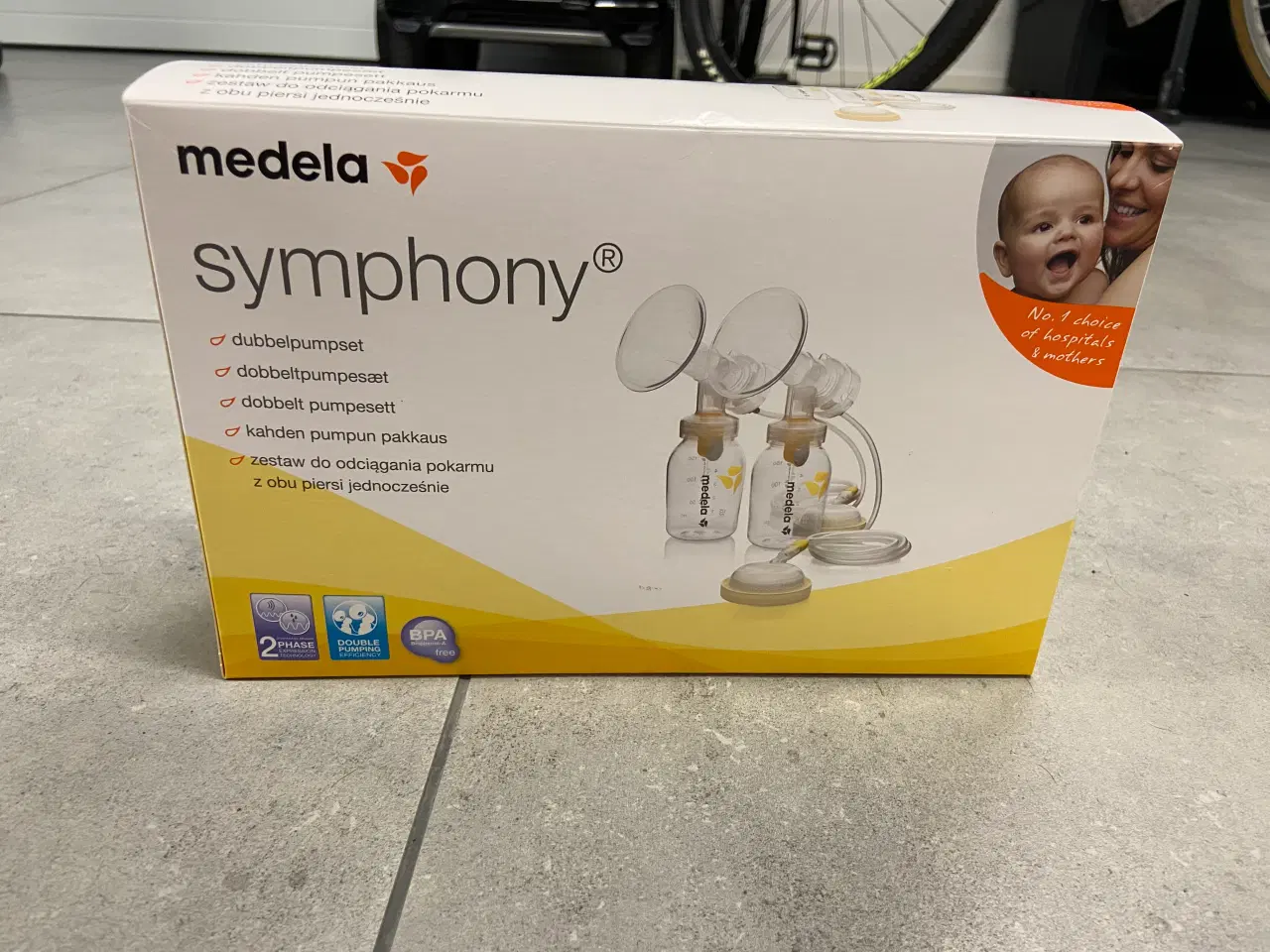 Billede 2 - Medela swing maxi dobbelt pumpe + medela symphony 