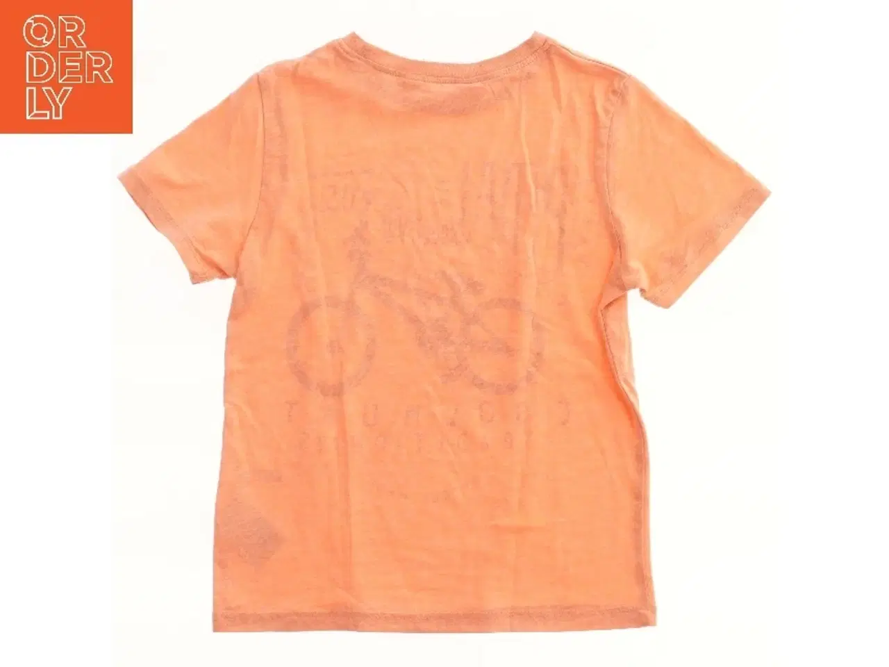 Billede 2 - T-shirt med cykelprint fra H&M (str. 110)