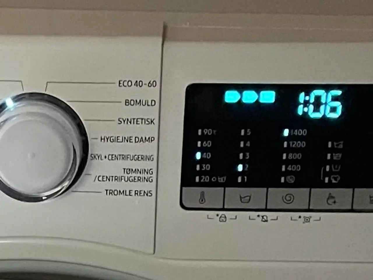 Billede 2 - Næsten ikke brugt Samsung vaskemaskine 