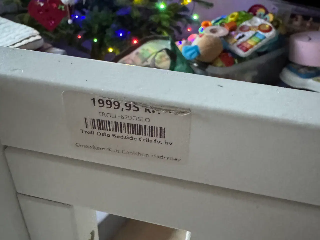 Billede 2 - Bedside børneseng 