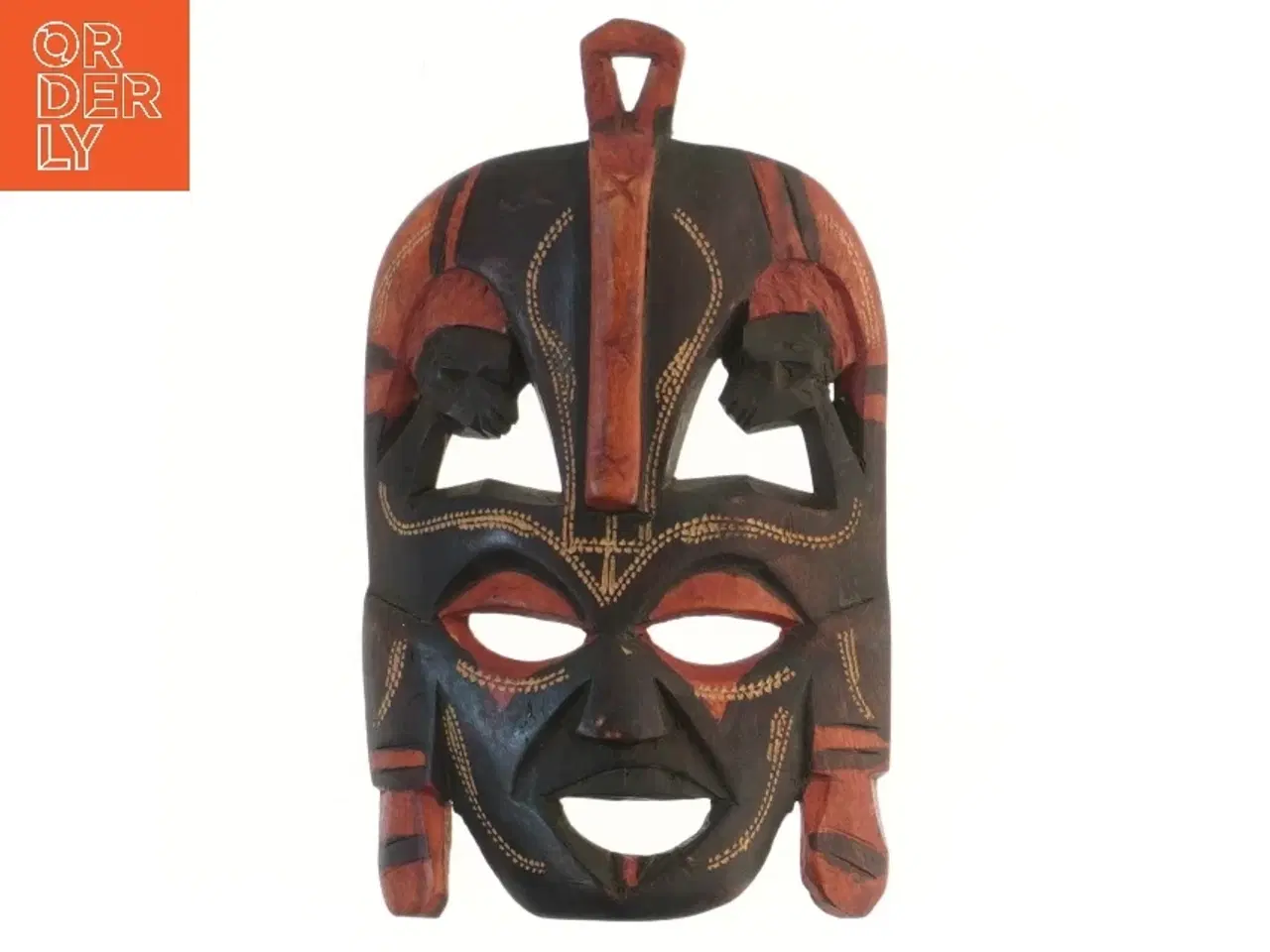 Billede 1 - Dekorativt træmaske (str. 24x14 cm)