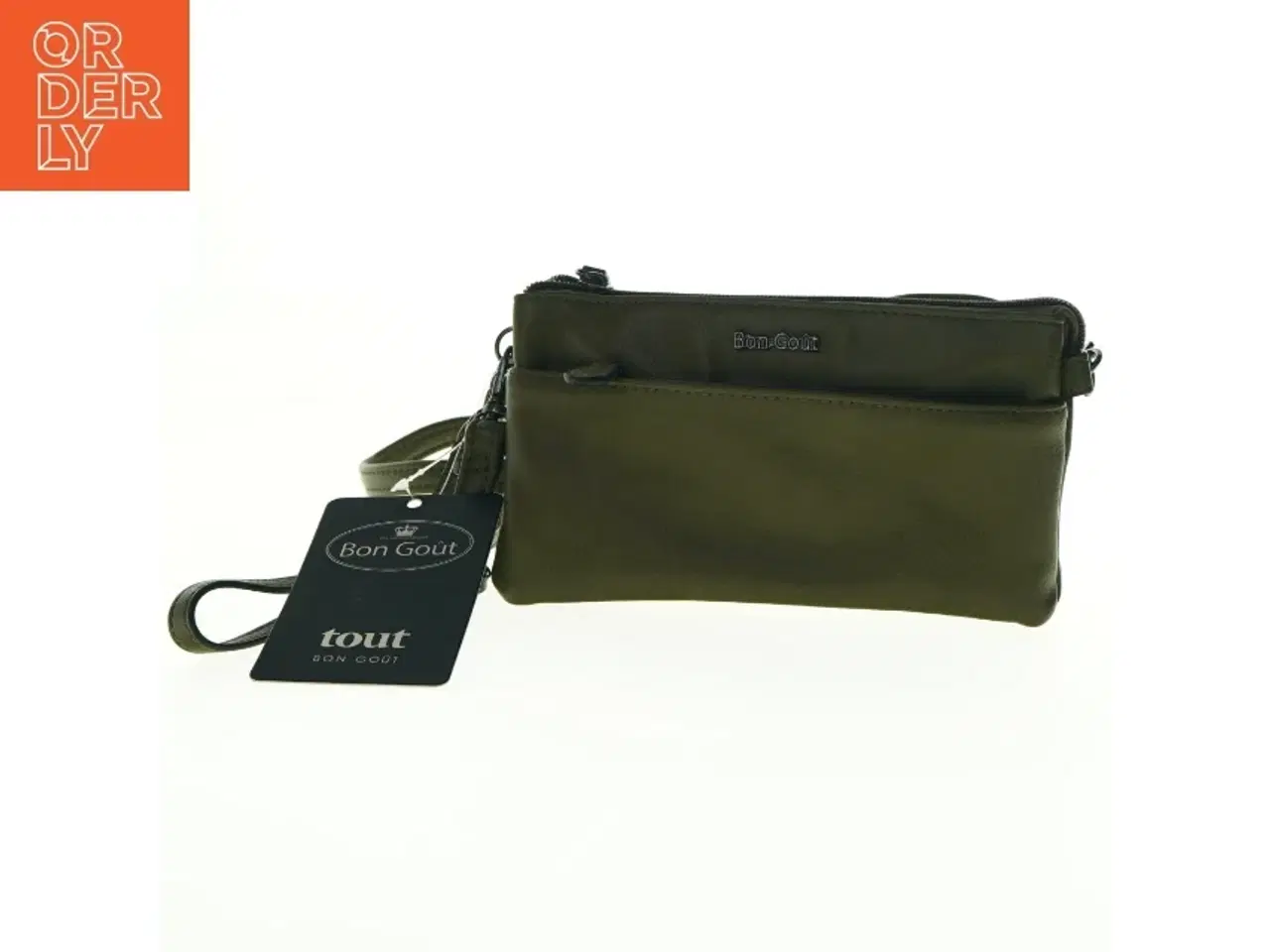 Billede 2 - Grøn Bon Gout clutch fra Bon Go&#251;t (str. 20 x 12 cm)